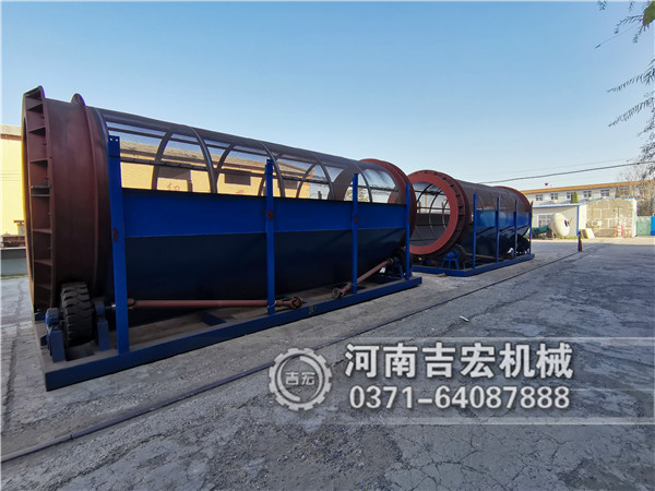 無軸滾筒篩結(jié)構(gòu)圖及工作原理簡介
